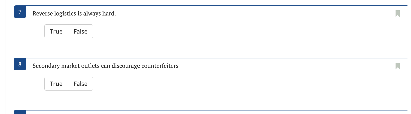 Reverse logistics is always hard. Secondary