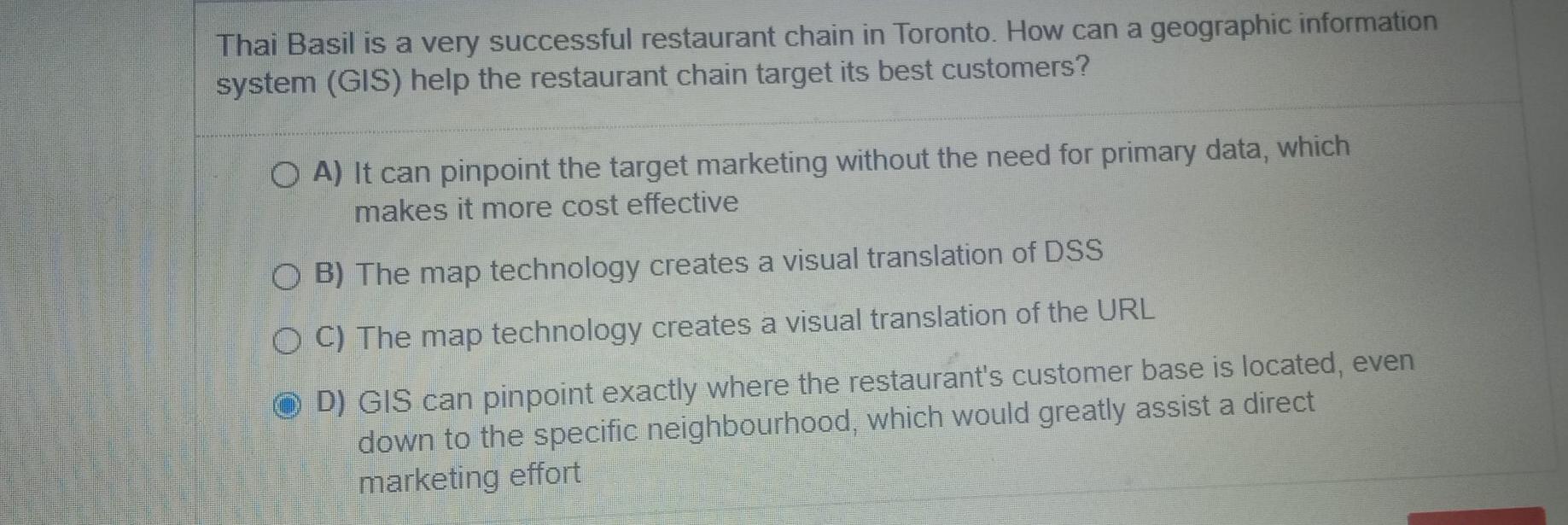 Thai Basil is a very successful restaurant chain