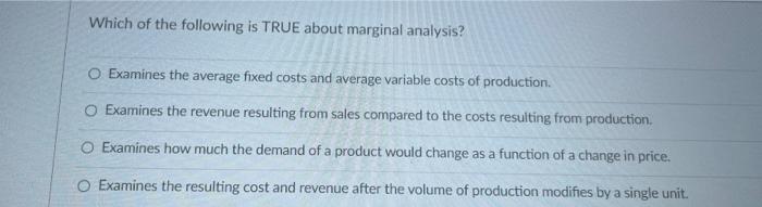 Please answer Which of the following is TRUE