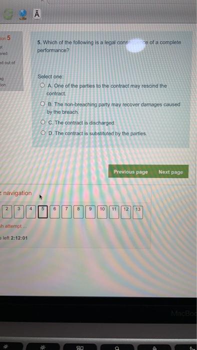 Yon 5 st red 5. Which of the following is a legal