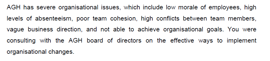 AGH has severe organisational issues, which