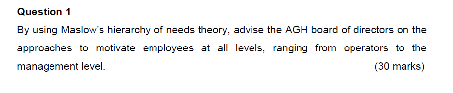 AGH has severe organisational issues, which