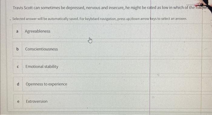 answer all pls Travis Scott can sometimes be