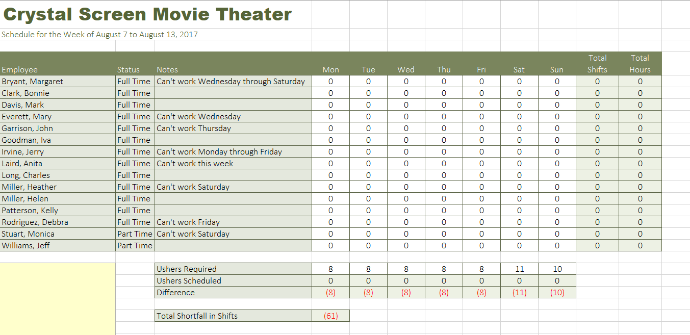 Crystal Screen Michael Boyle is a manager at the