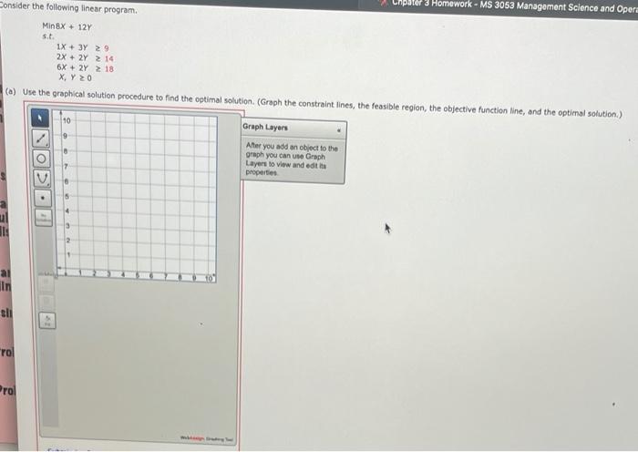 please list points on graph ! 3 Homework - MS