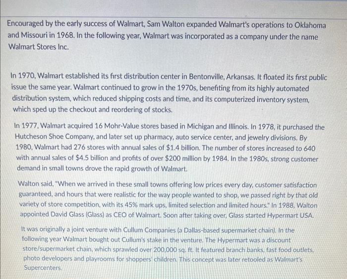 or the world's largest retailing company -