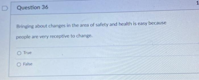 D Question 33 There are two types of