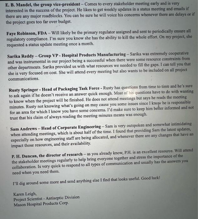 I need help with the "PROJECT SCOPE STATEMENT" at