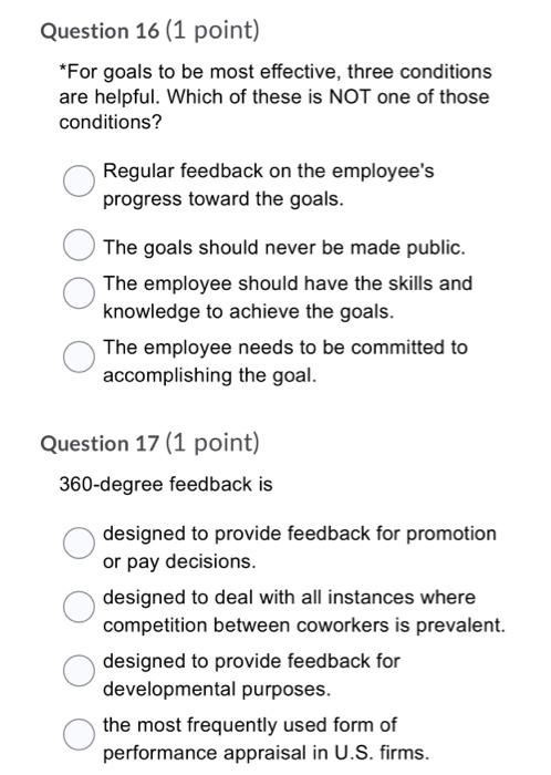 Question 9 (1 point) Task interdependence exists
