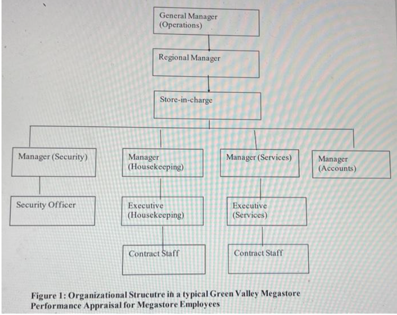 Describe the above Organizational Structure chart.