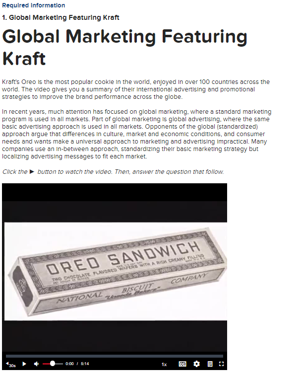 Kraft's Oreo is the most popular cookle in the