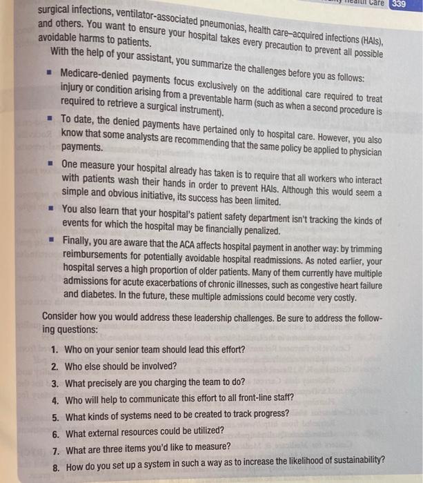 CASE EXERCISE-USING DATA TO SUPPORT