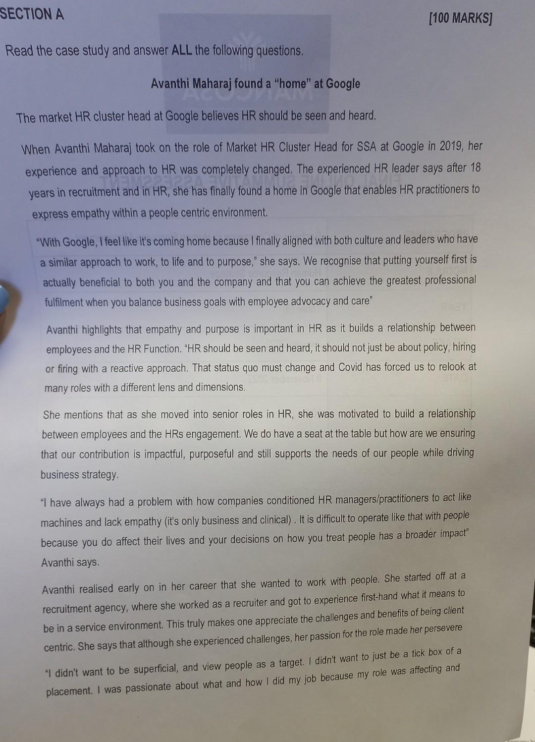 using relevant examples discuss four(4)