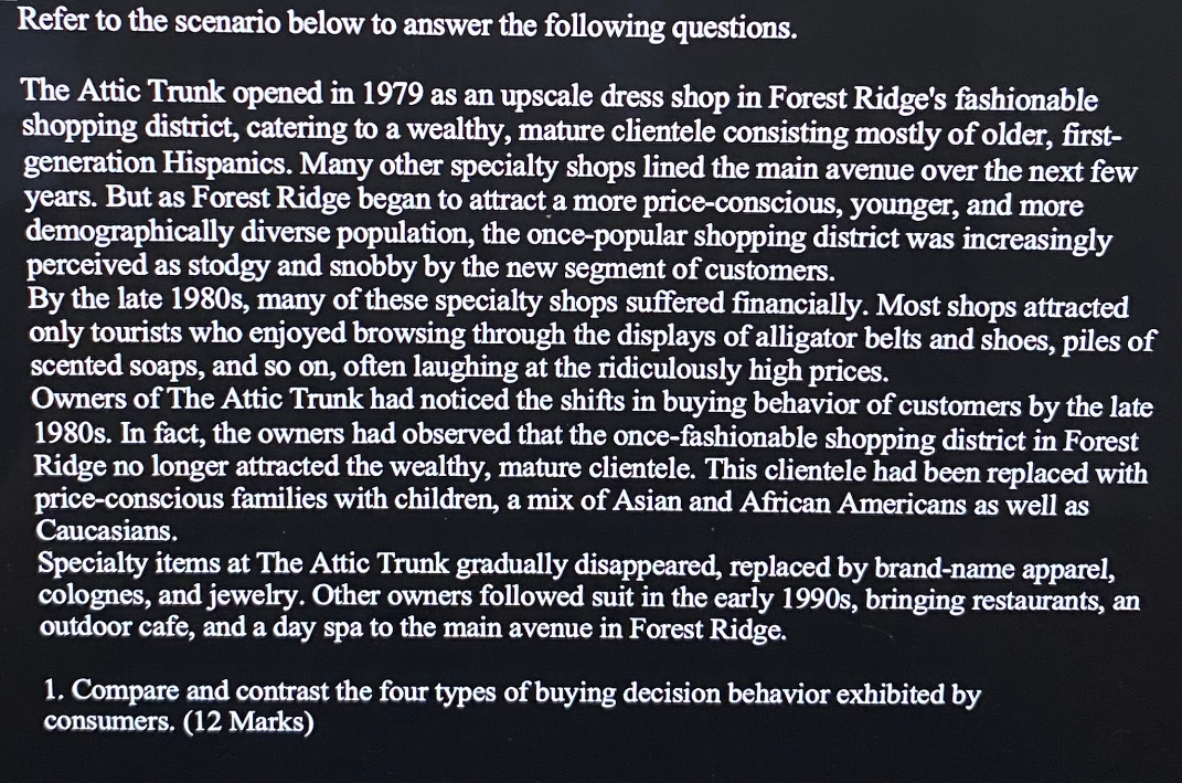 The Attic Trunk opened in 1979 as an upscale