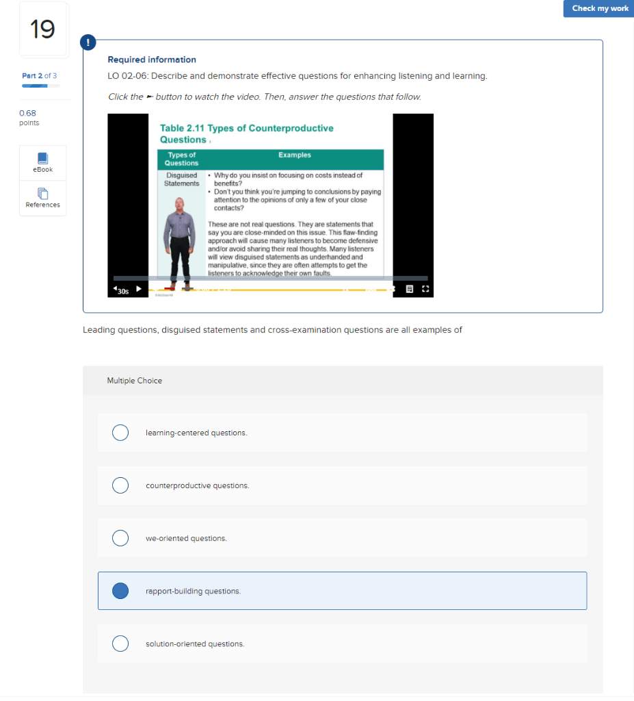 which one I should choose Check my work 19 Part 2