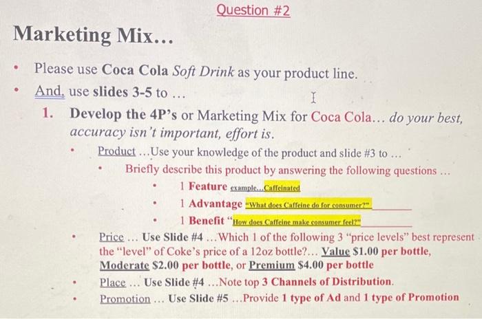 i posted the slides below Question #2 Marketing