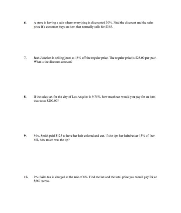 A store is having a sale where everything is