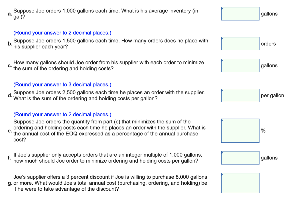PA 12-3 (Static) Joe Birra needs to purchase malt