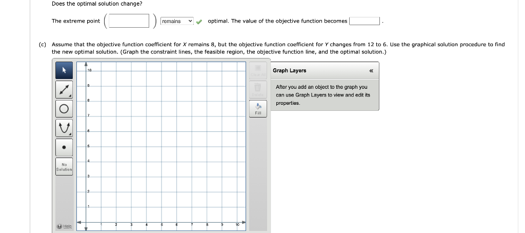 Consider the following linear program. Min 8X +