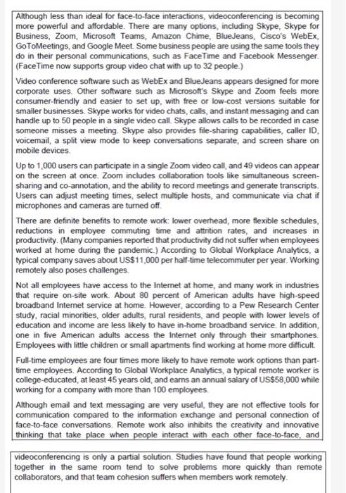 1. Define the problem described in this case.