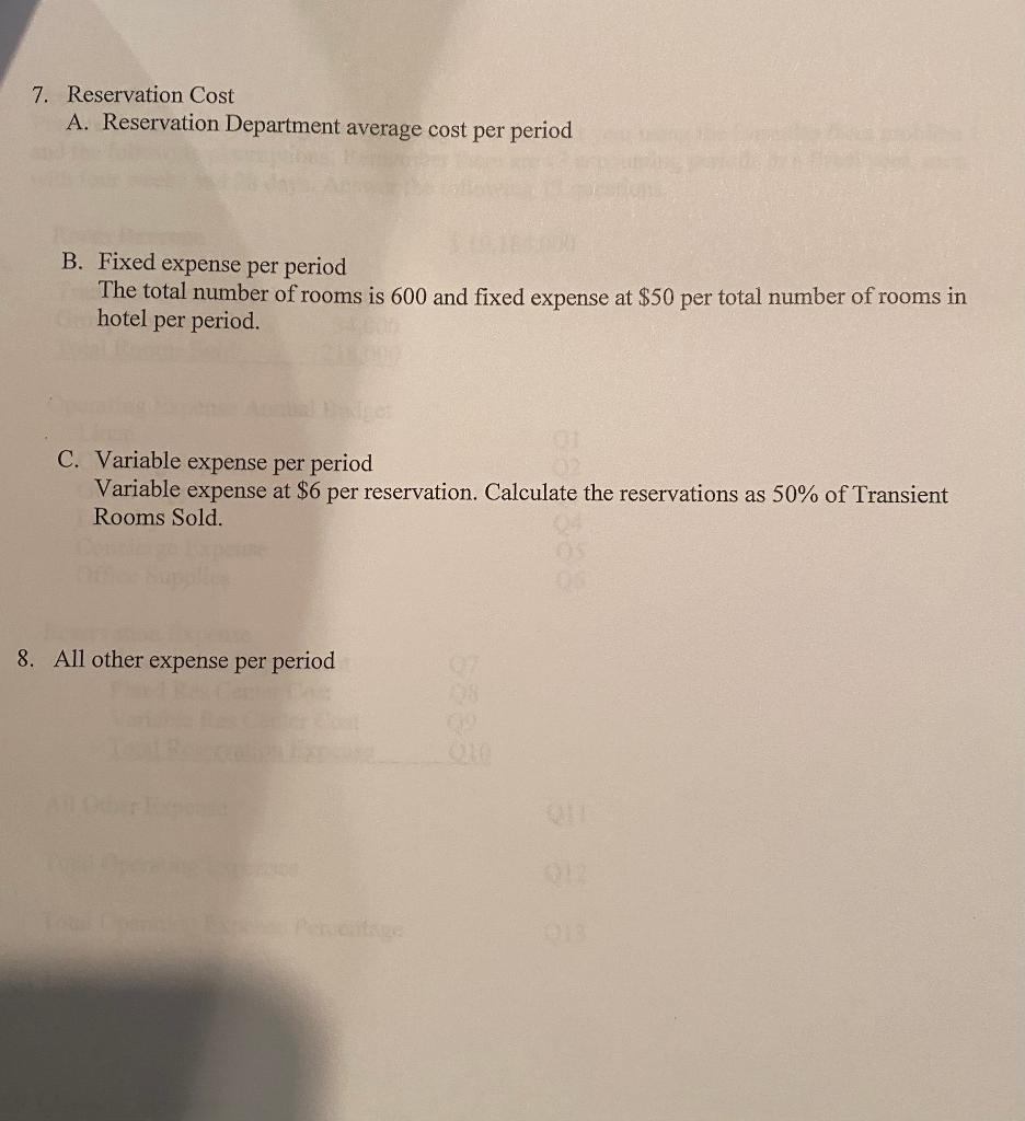 There is one problem to be answered, not two as