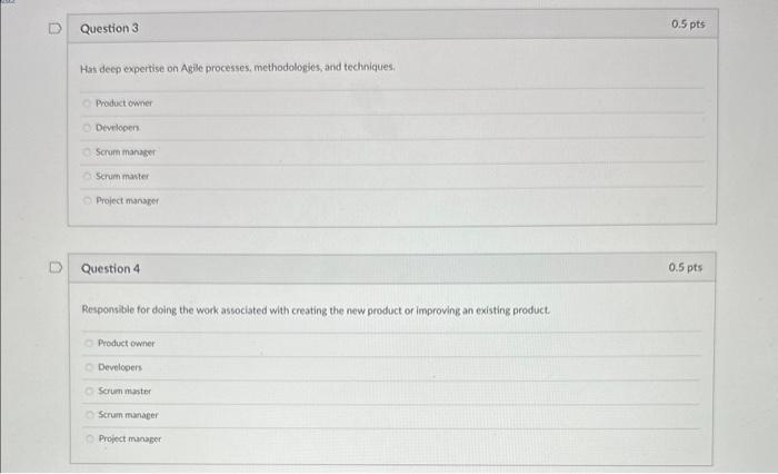 Has deep expertise on Agile processes,