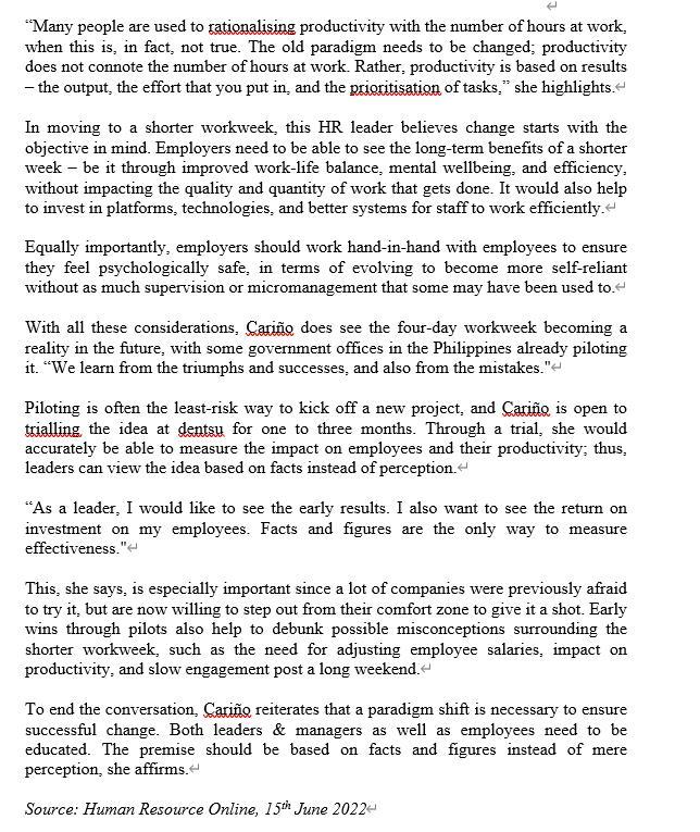 Require Many people are used to rationalising