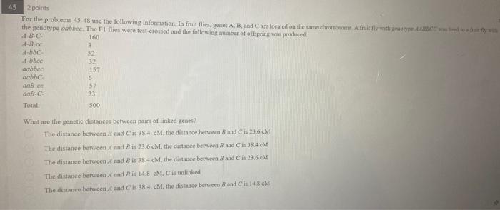 What are the genetic distances between pairs of