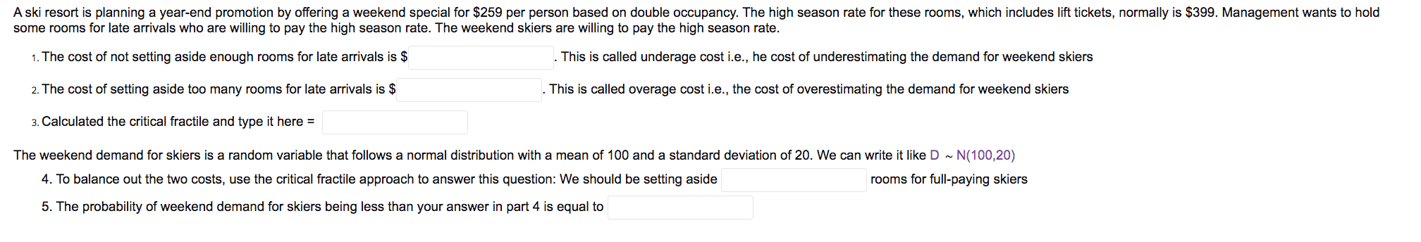 some rooms for late arrivals who are willing to