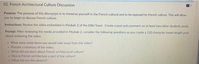 summary of french architecture and why it is