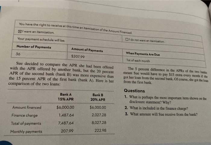 FINANCIAL PLANNING CASE Financing Sue's Hyundai