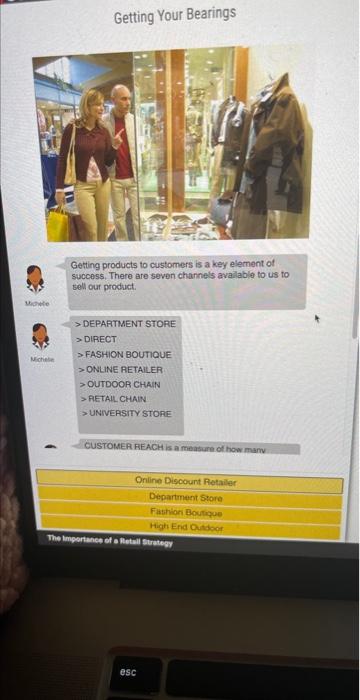 Getting products to customers is a key element of