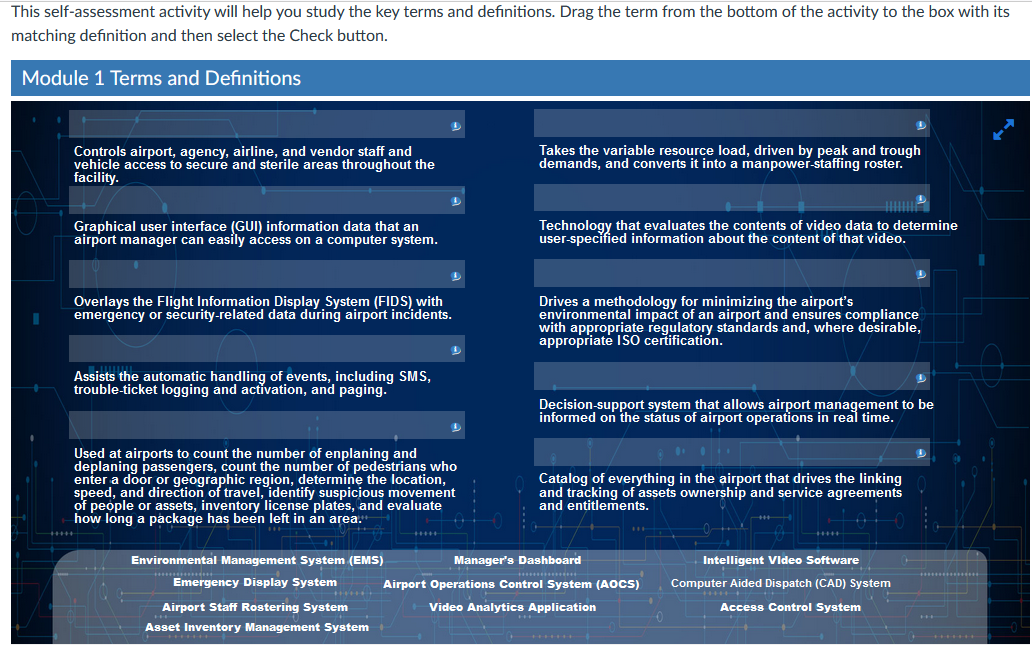 This self-assessment activity will help you study