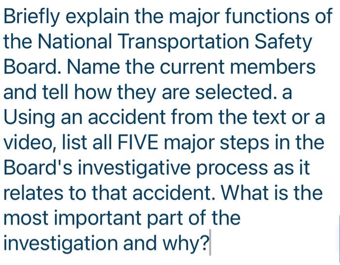 please support: Each question should be answered