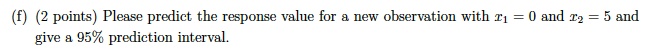 In a multiple linear regression model Y = Be + B