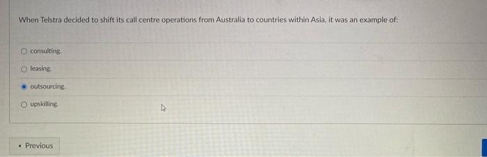 When Telstra decided to shift its call centre