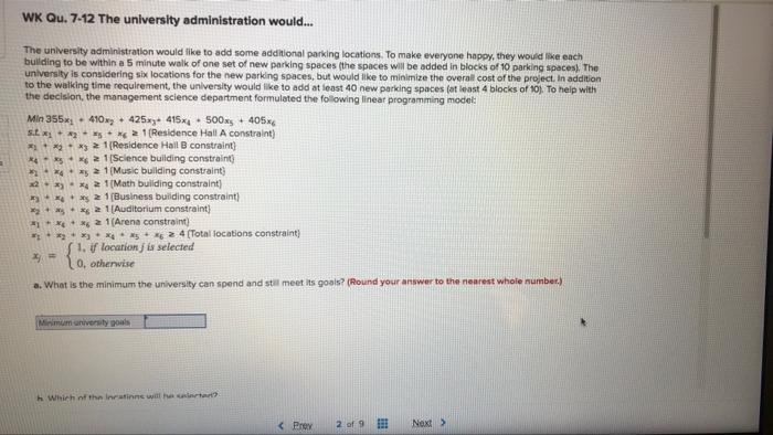 The university administration would fike to add