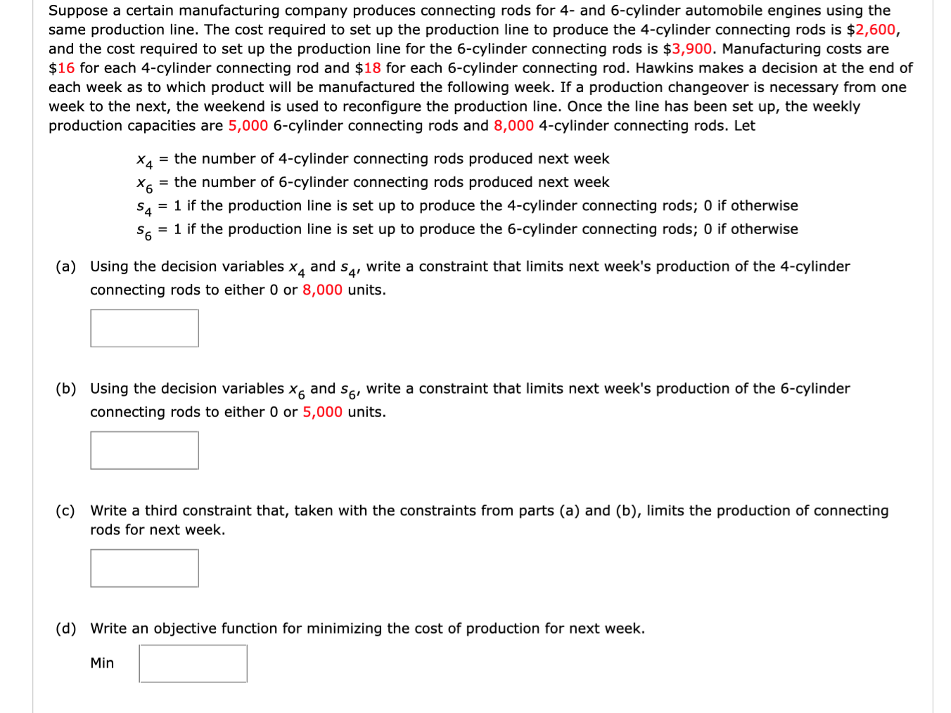 Suppose a certain manufacturing company produces