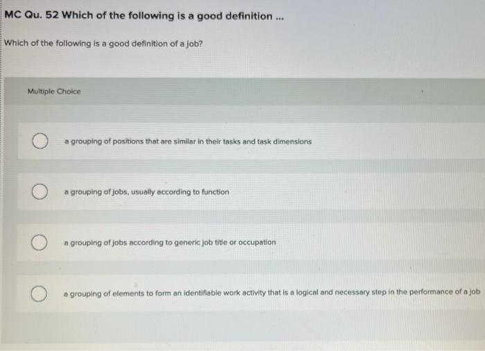 1. 2. 3. MC Qu. 52 Which of the following is a