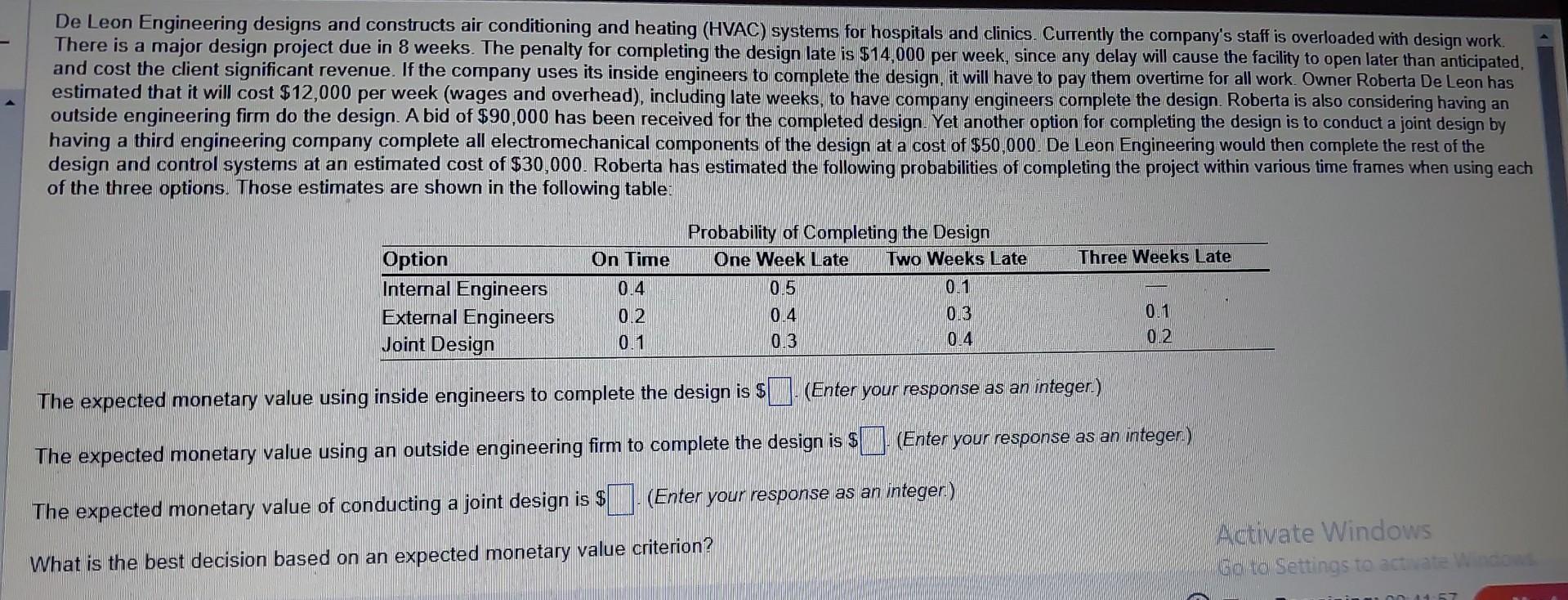 De Leon Engineering designs and constructs air