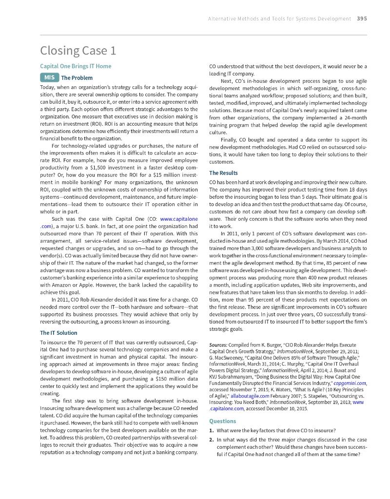 1. What were the key factors that drove CO to