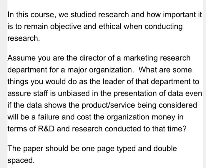 In this course, we studied research and how