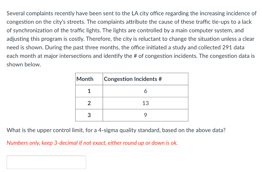 Several complaints recently have been sent to the