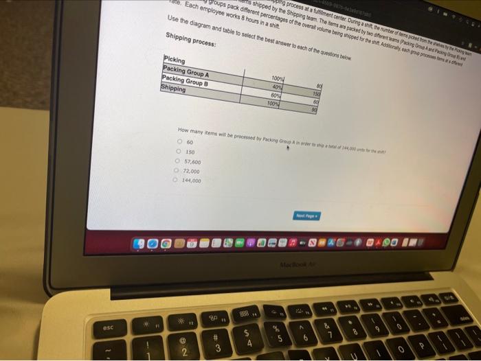 ng process at a felment center. During a shit the