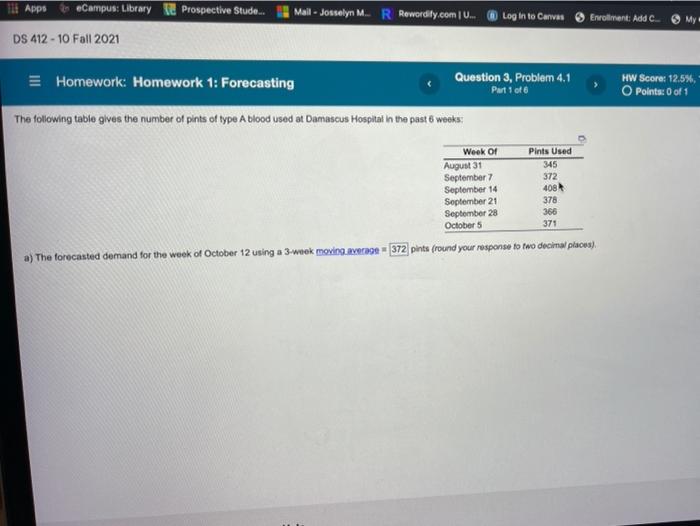 Apps eCampus: Library Prospective Stude.. Mail -