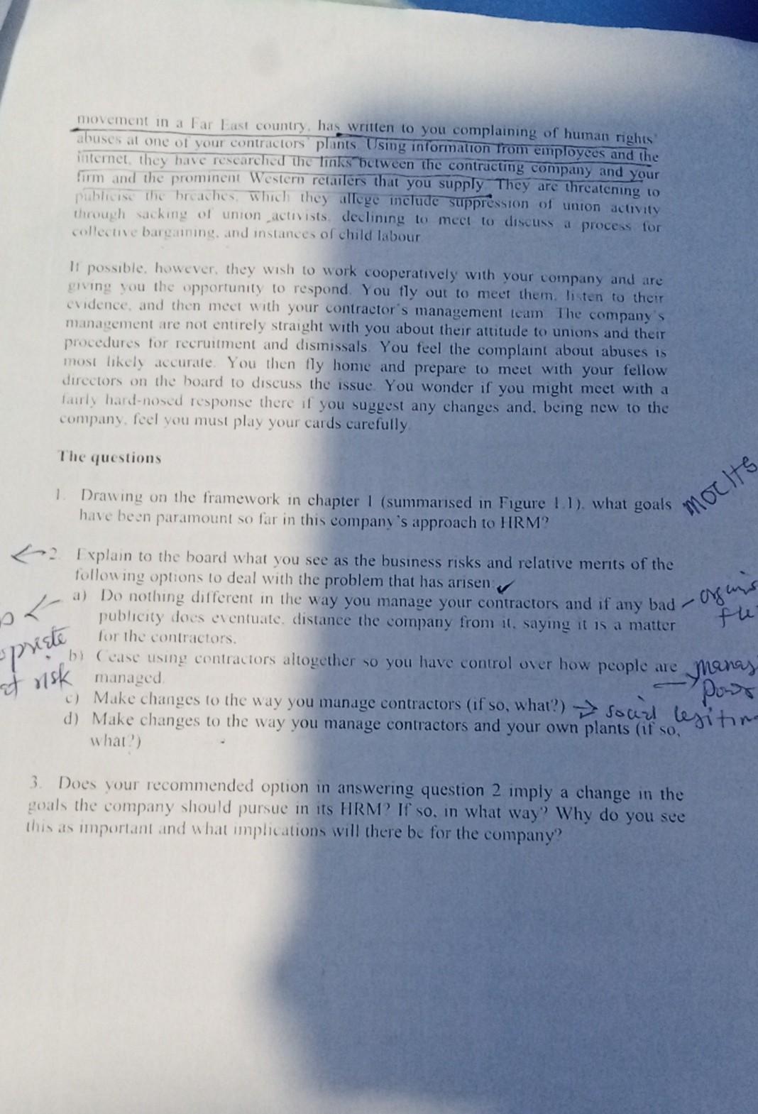 movement in a Far East country has written to you