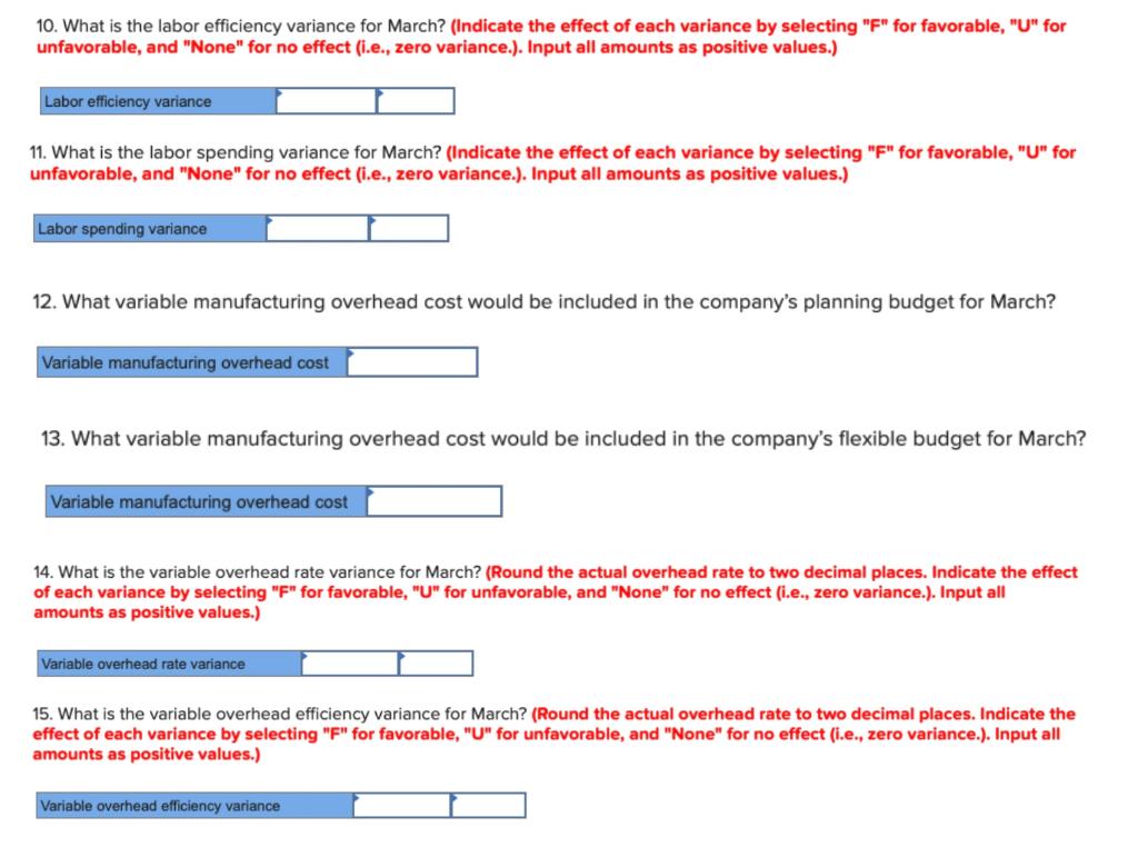 Required information The Foundational 15 (Algo)