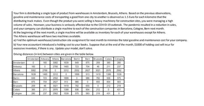 Dont solve with excel please or i will disslike