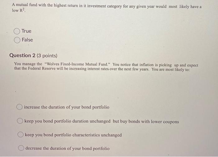 A mutual fund with the highest return in it