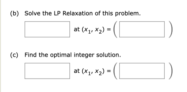 Consider the following all-integer linear
